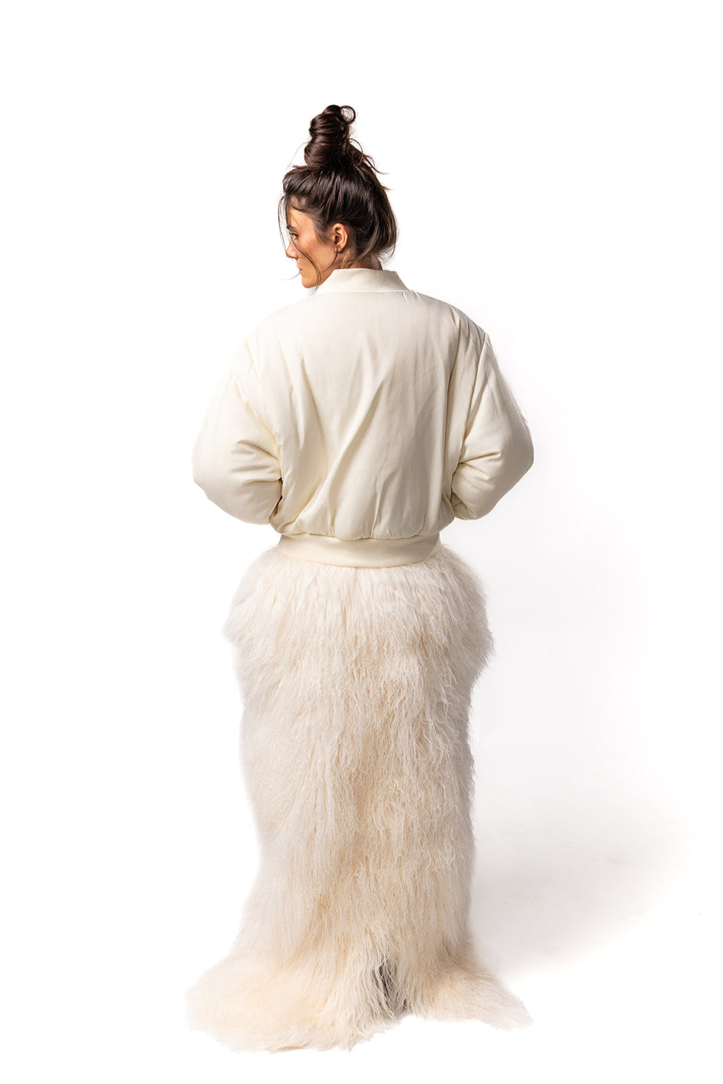 WHITE VASE SKIRT